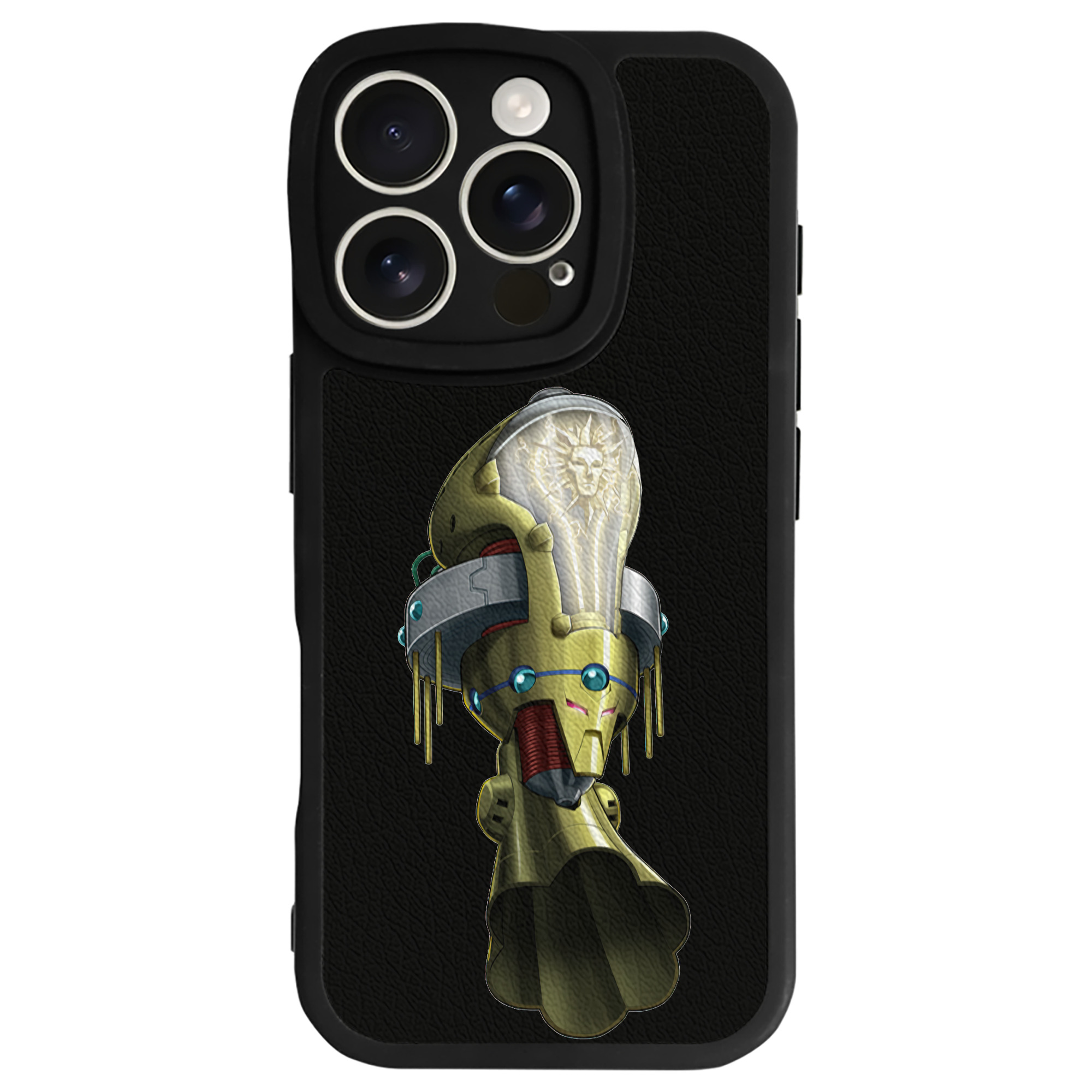 （画像用） 遊☆戯☆王 Yu-Gi-Oh! 【iPhone 16シリーズ対応】シリコンスマホケース（レザー調） 材質：シリコン